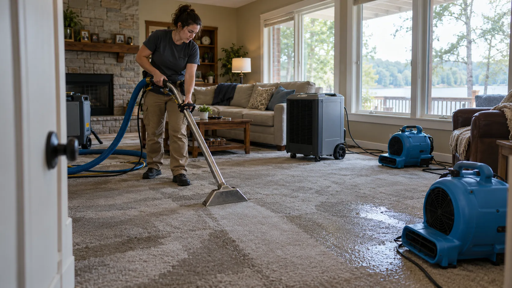Water Extraction & Structural Drying in Kansas City, MO